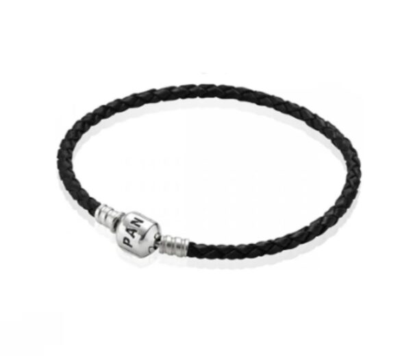 PULSERA - CLASICA CUERO NEGRO