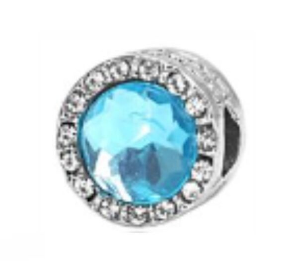 CHARM - MURANO AZUL CELESTE