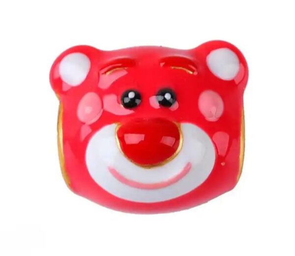 CHARM - CARA OSO ROJO